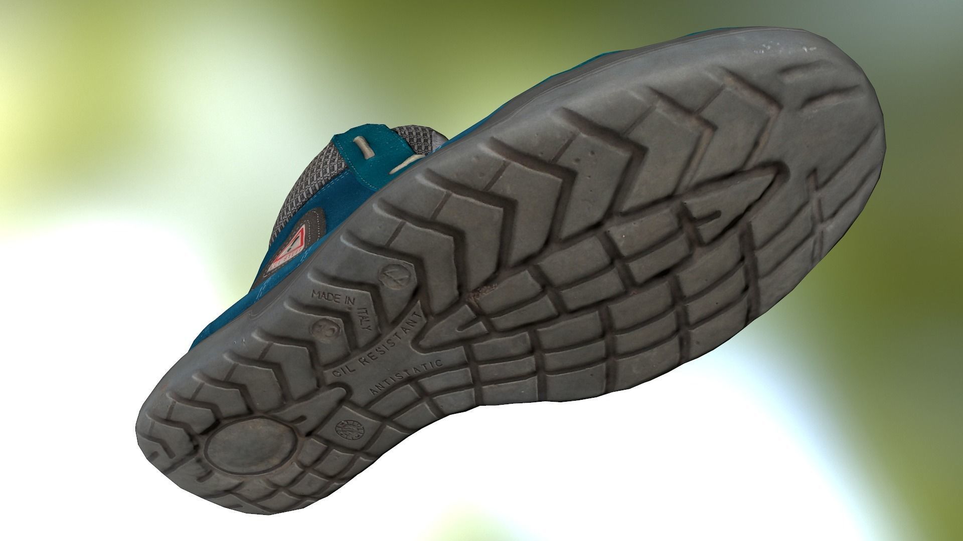 Boot 3D model low poly footwear Low-poly 3D model_6