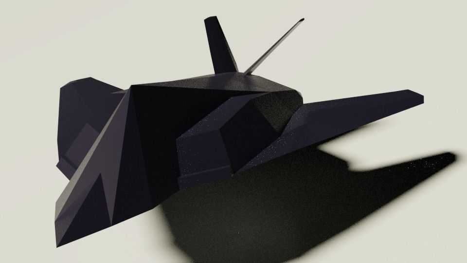 Lockheed F117 Nighthawk free 3D model CGTrader