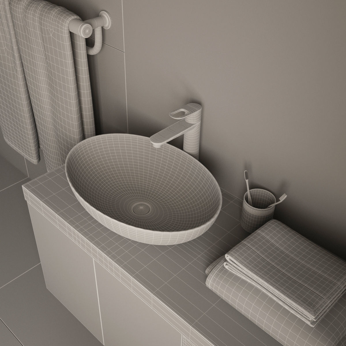 Bathroom 05 3D model_9