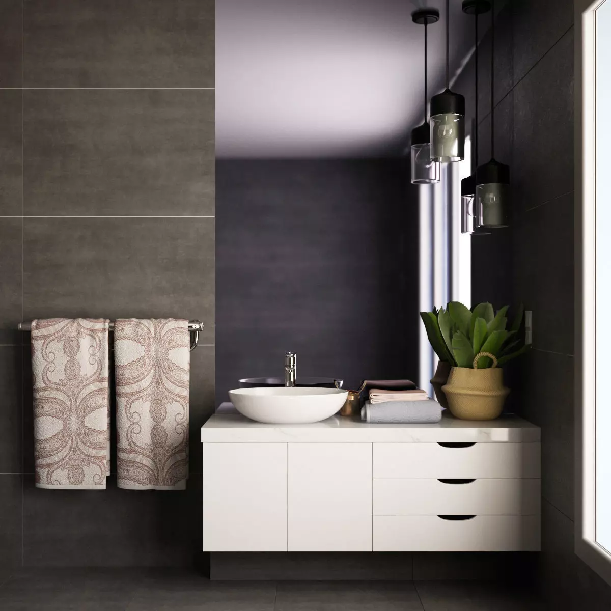 Bathroom 05 3D model_0