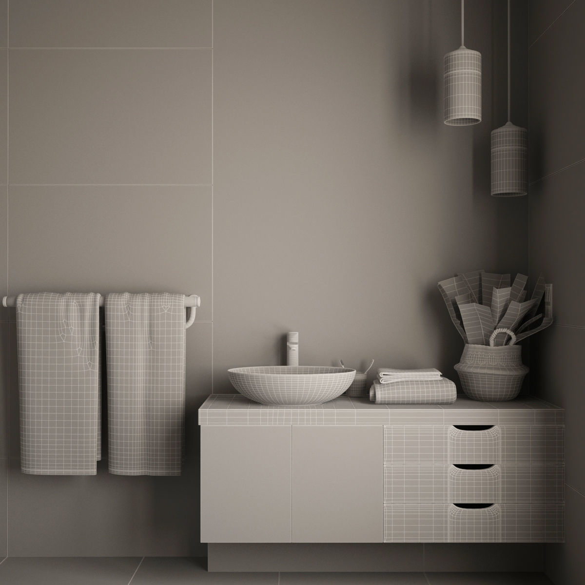 Bathroom 05 3D model_8