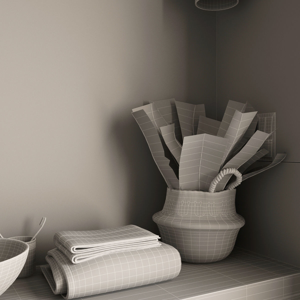 Bathroom 05 3D model_6