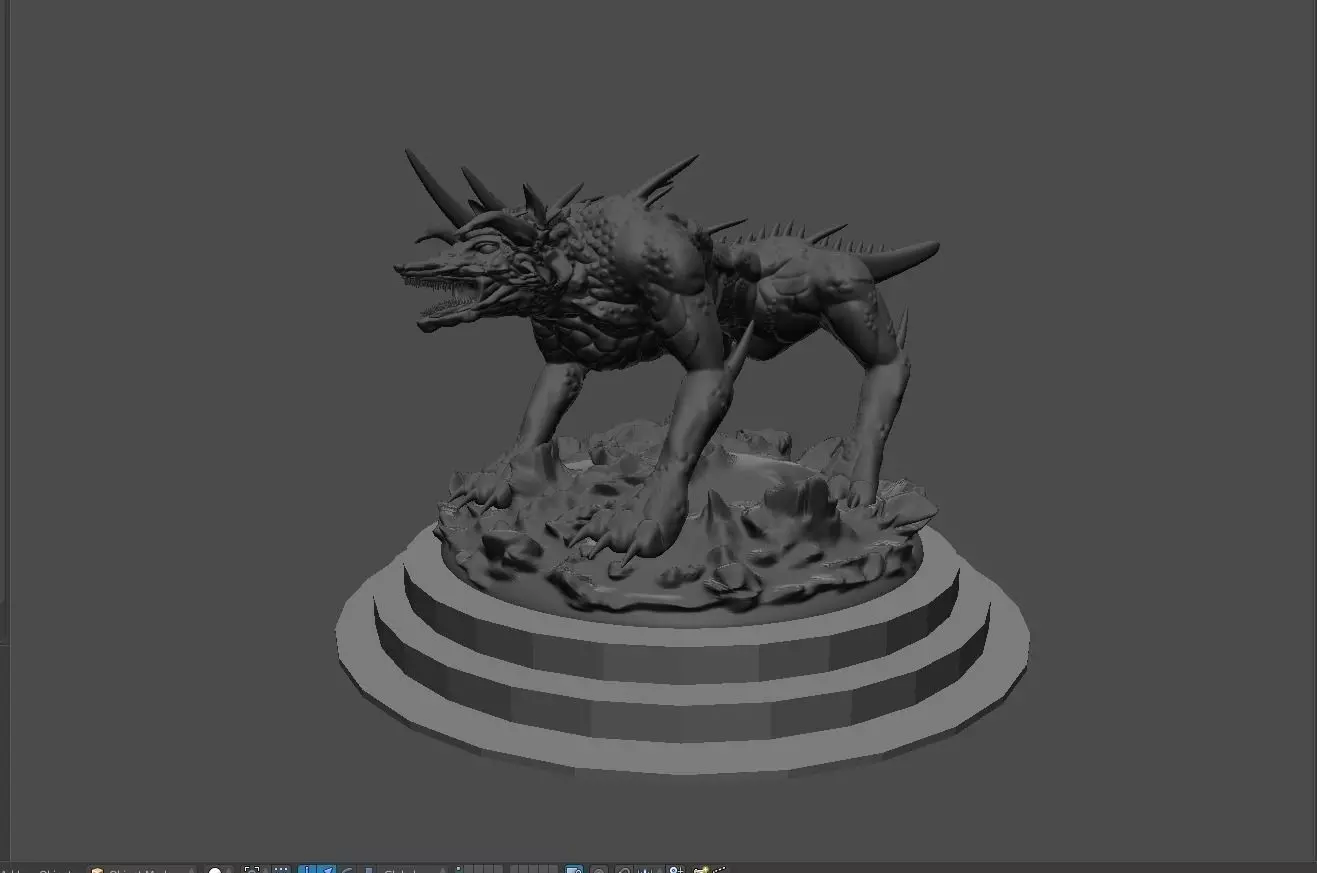 Dragon Dog Free 3D model