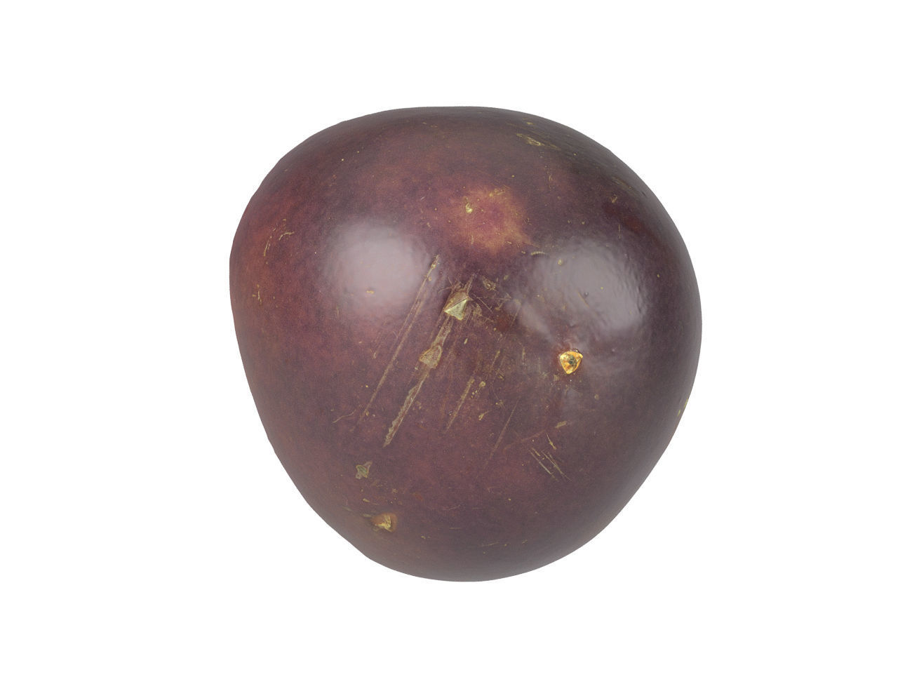 Photorealistic Passion Fruit Half 3D Scan 1 3D model_5