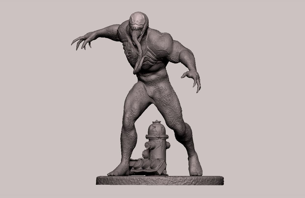 ULTIMATE VENOM 3D Print Figure Diorama  3D print model_15