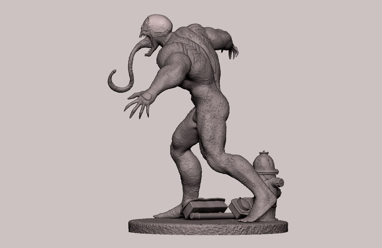 ULTIMATE VENOM 3D Print Figure Diorama  3D print model_16