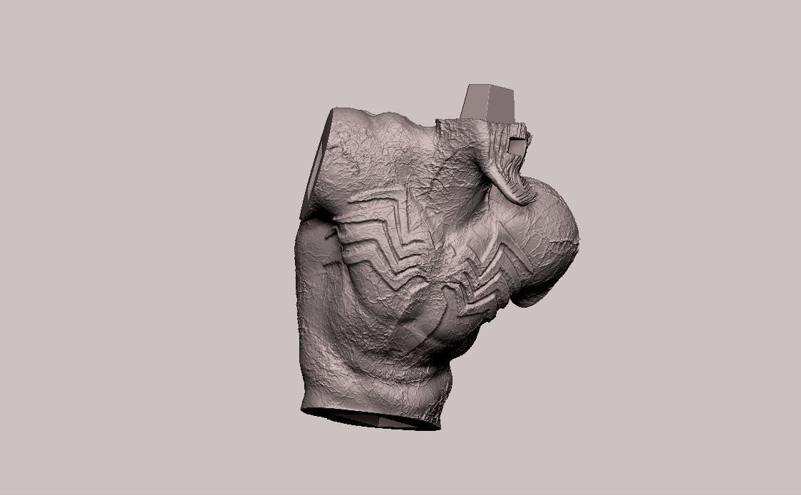 ULTIMATE VENOM 3D Print Figure Diorama  3D print model_9