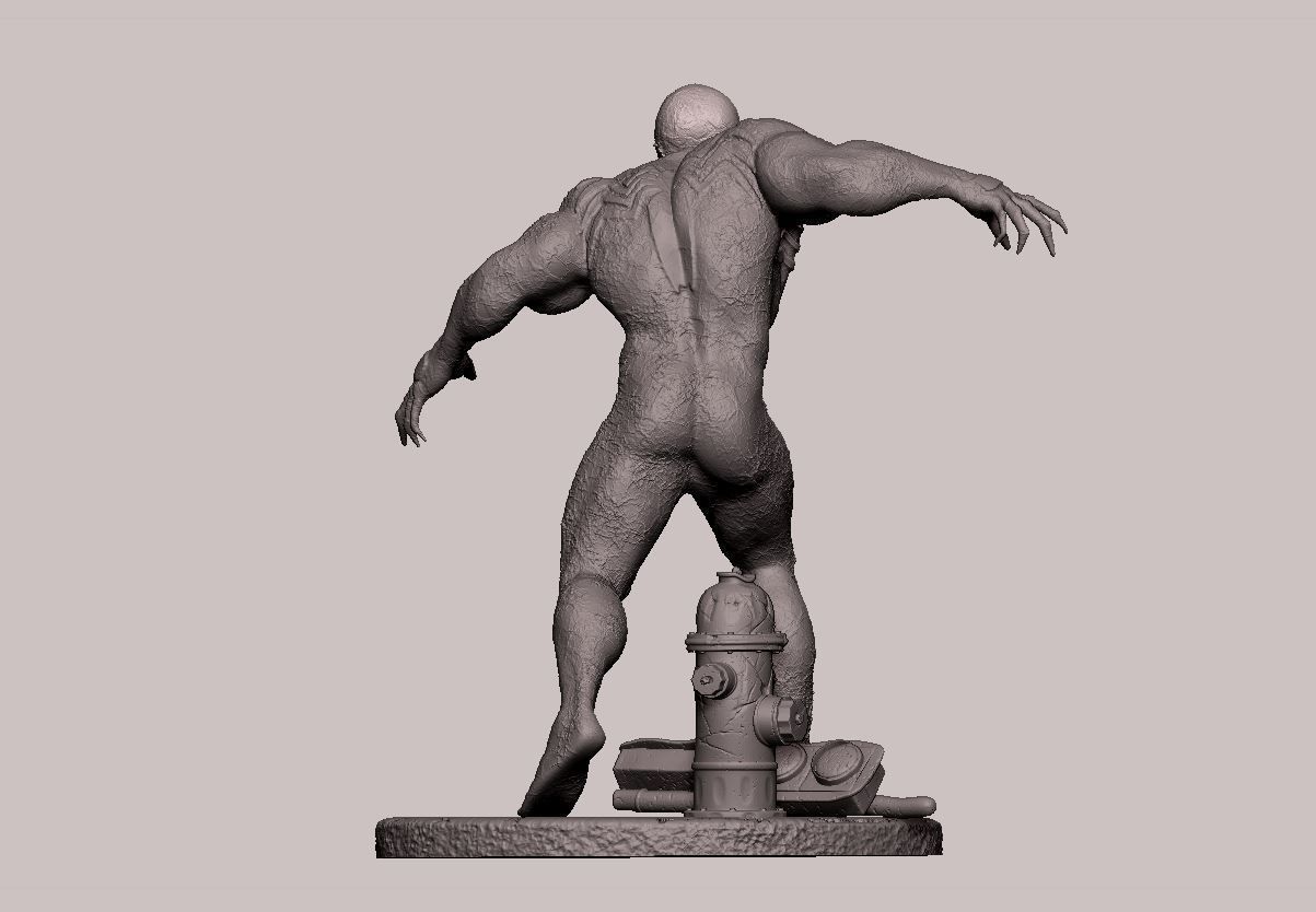 ULTIMATE VENOM 3D Print Figure Diorama  3D print model_17