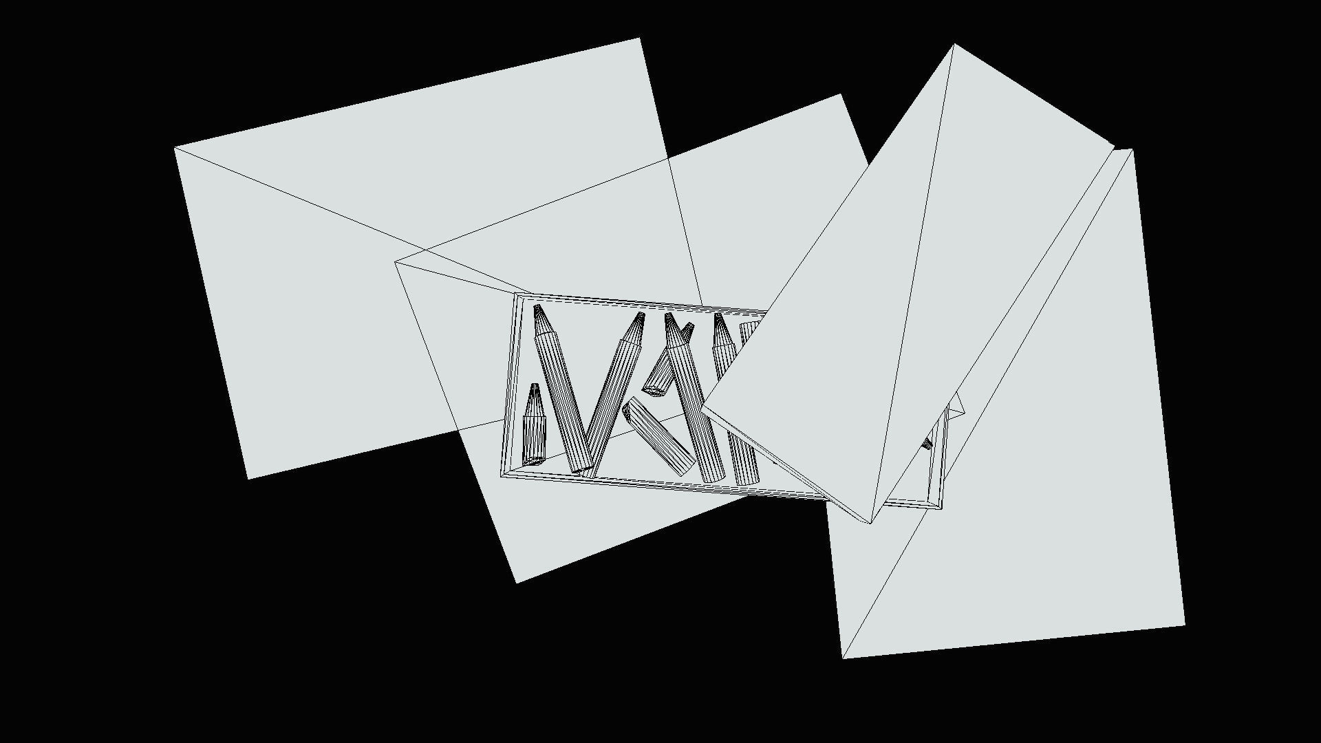 Unicorn Oil Pastels Low-poly 3D model_12