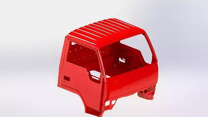 Pickup truck front Free 3D model