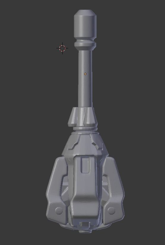 Brigitte Weapon Overwatch 3D print model_17