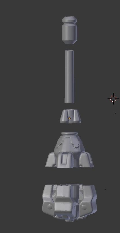 Brigitte Weapon Overwatch 3D print model_8