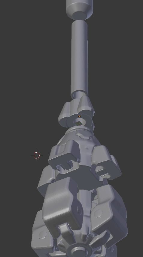 Brigitte Weapon Overwatch 3D print model_7