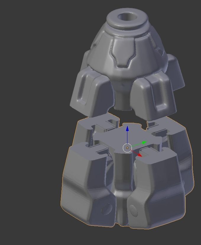 Brigitte Weapon Overwatch 3D print model_11