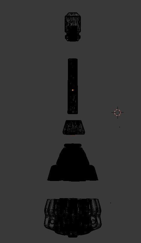 Brigitte Weapon Overwatch 3D print model_4