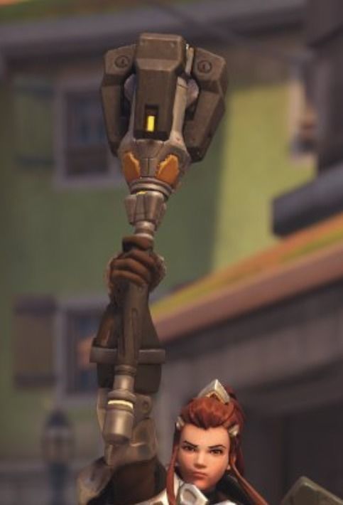 Brigitte Weapon Overwatch 3D print model_1