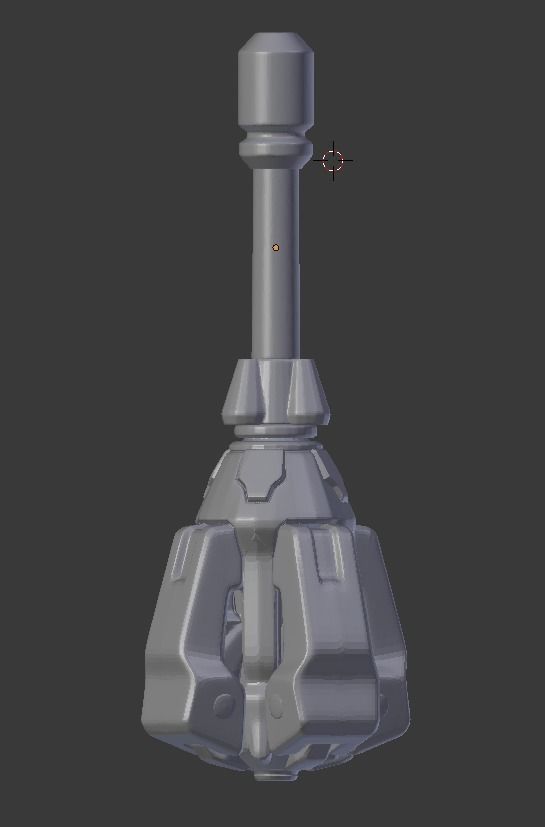 Brigitte Weapon Overwatch 3D print model_18