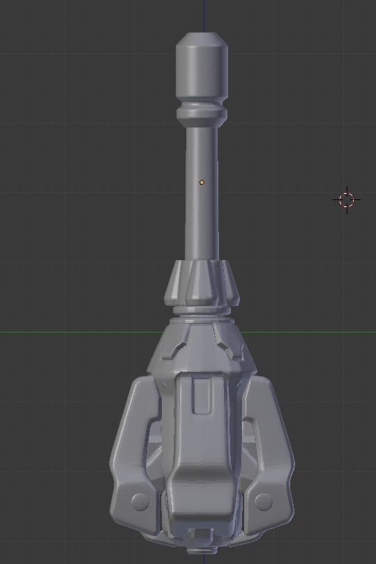Brigitte Weapon Overwatch 3D print model_21