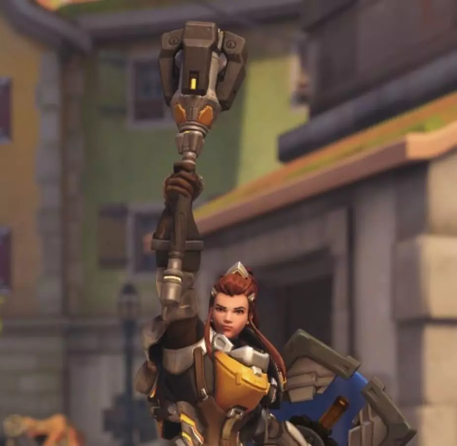 Brigitte Weapon Overwatch 3D print model_0