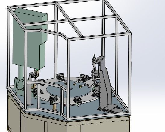 Testing machine Free 3D model_1
