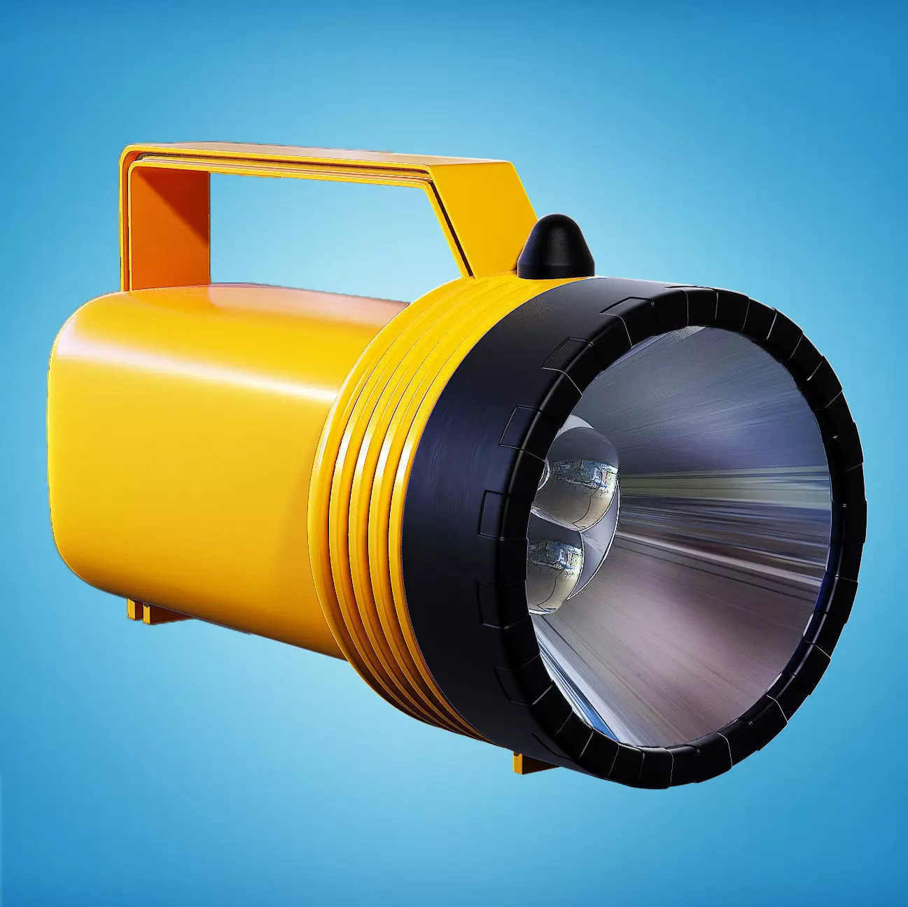 Flashlight 3D model_0