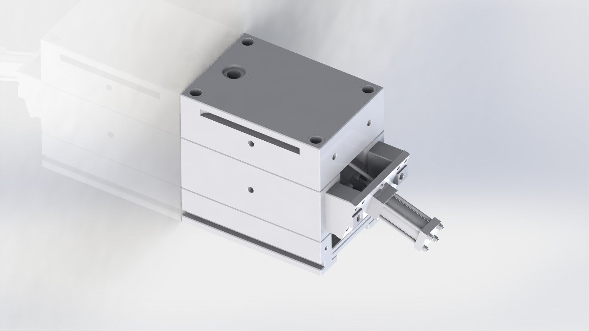 Plastic injection mold Free 3D model_1