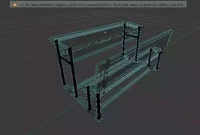 SCHOOL WOODEN BENCH INDIA