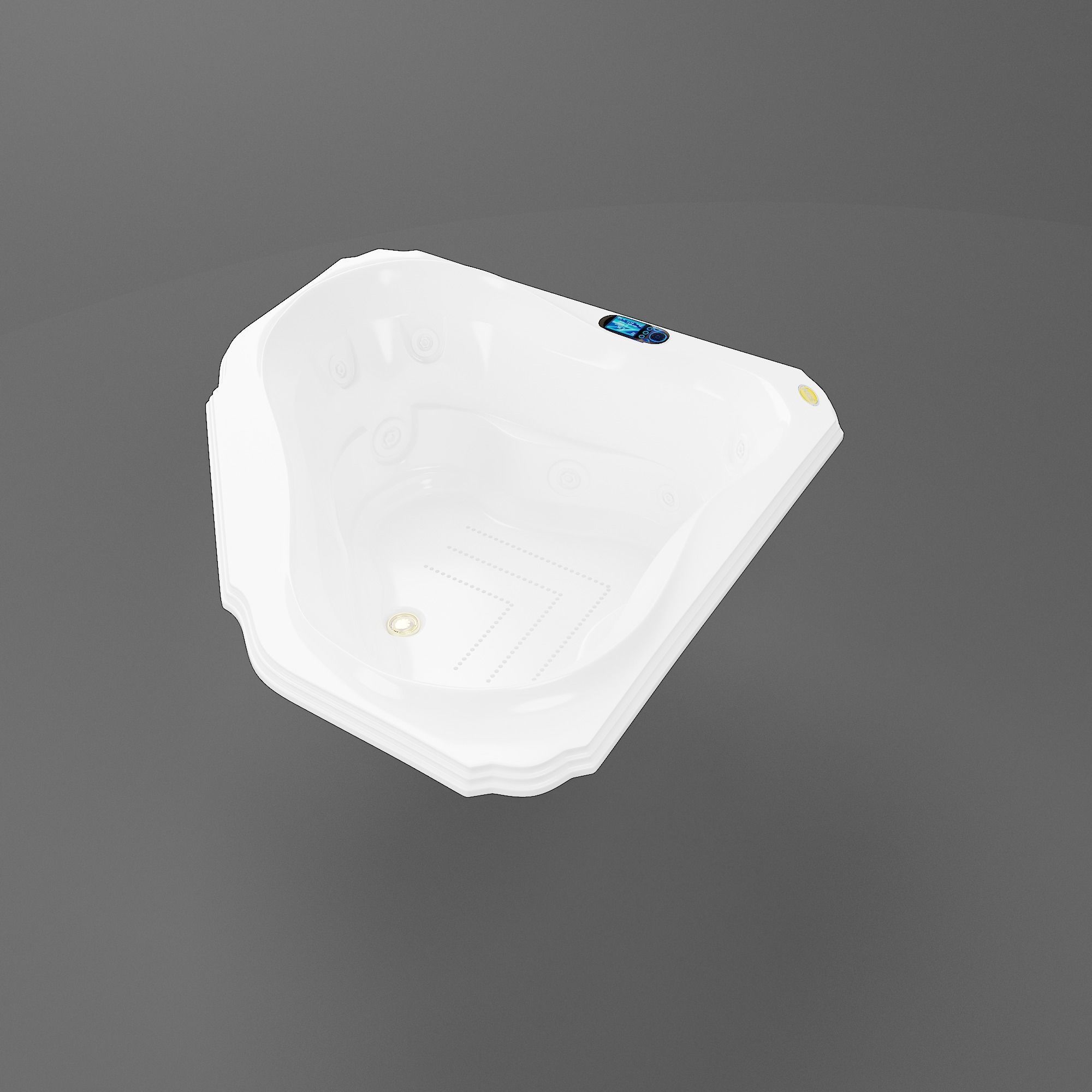 Tenarchstudio  Jacuzzi Jacuzzi BELLAVISTA CORNER BATH 3D model_10