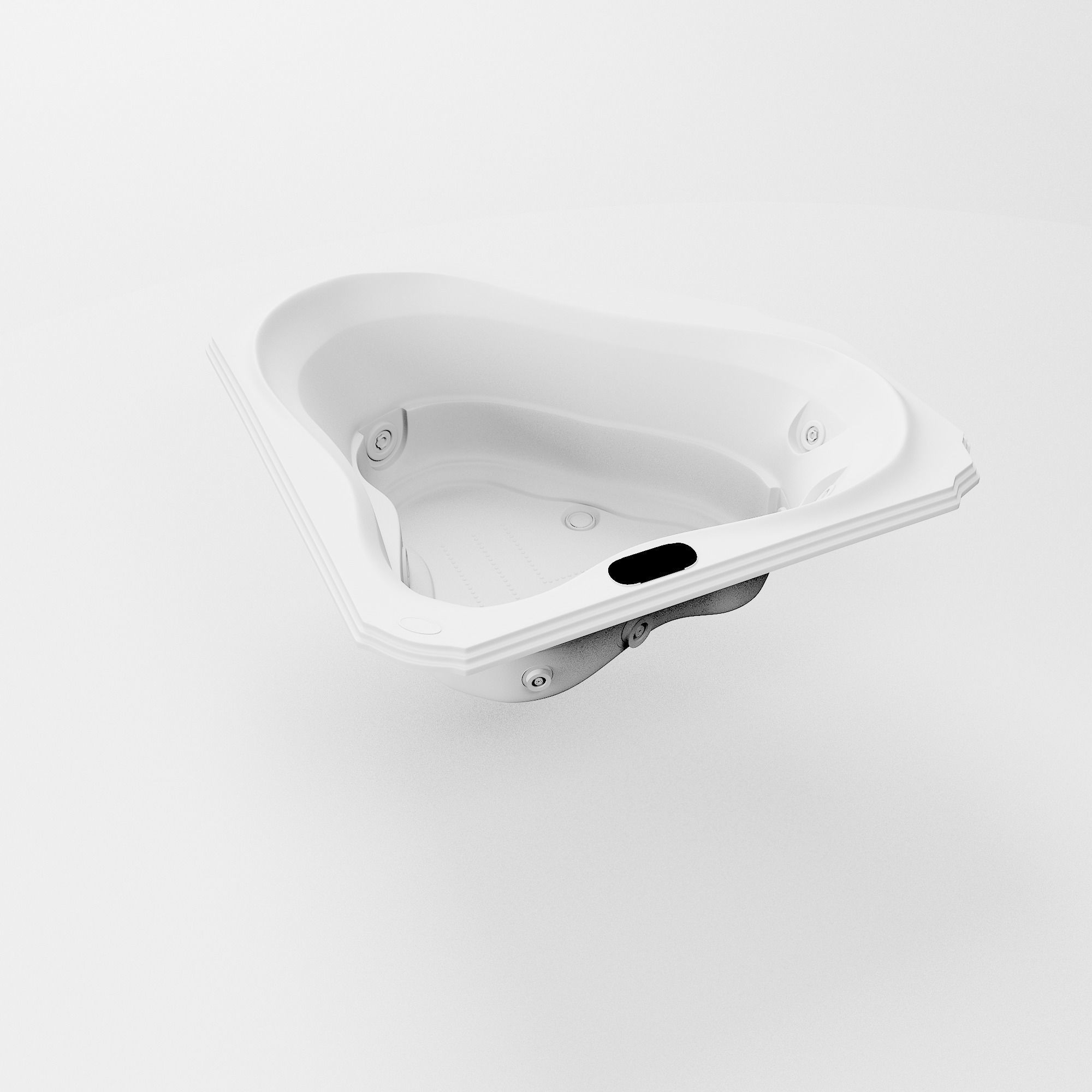 Tenarchstudio  Jacuzzi Jacuzzi BELLAVISTA CORNER BATH 3D model_3