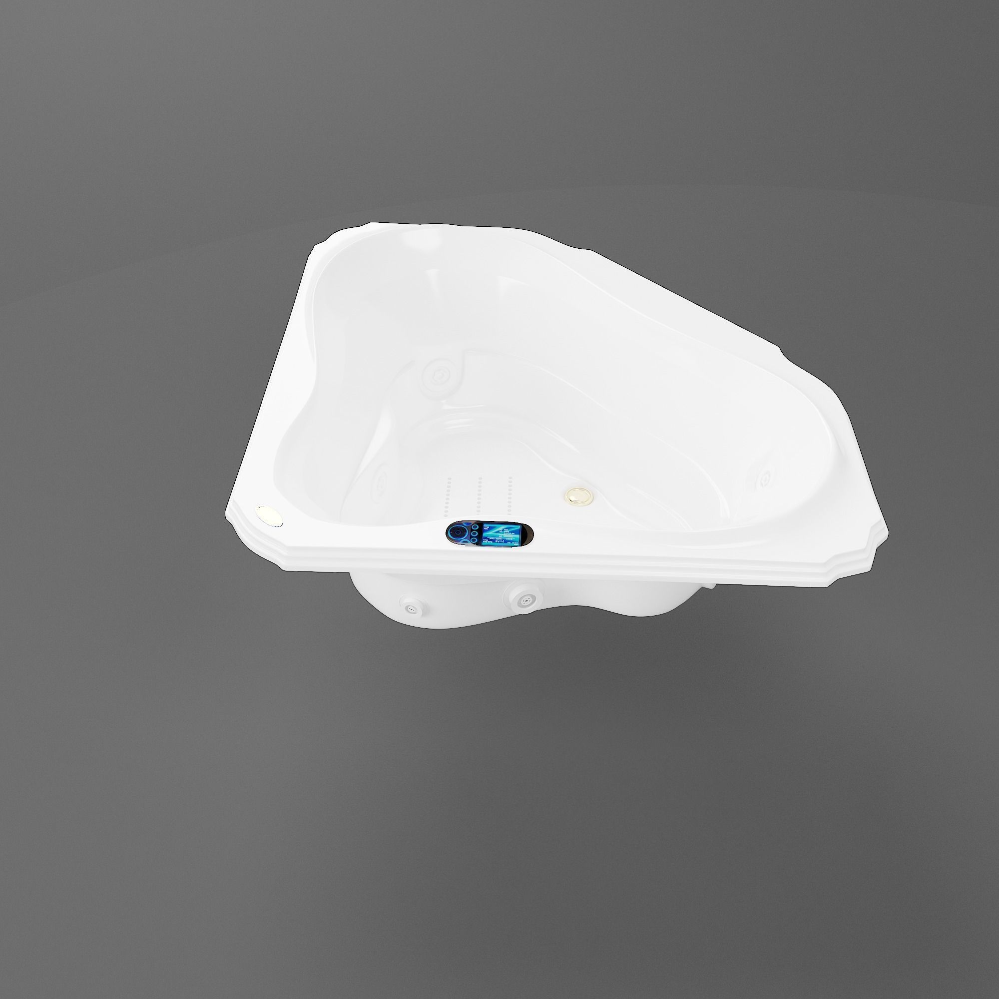 Tenarchstudio  Jacuzzi Jacuzzi BELLAVISTA CORNER BATH 3D model_5