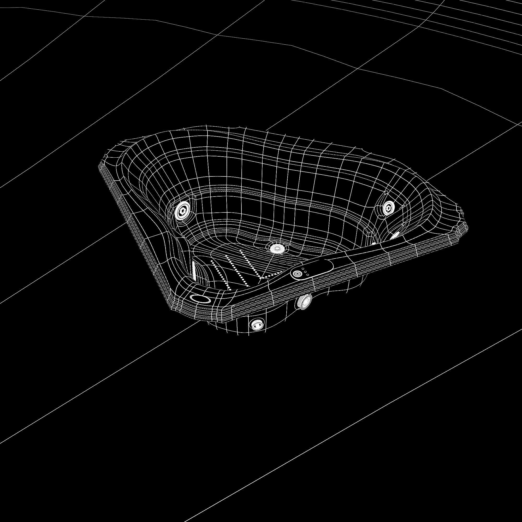 Tenarchstudio  Jacuzzi Jacuzzi BELLAVISTA CORNER BATH 3D model_4