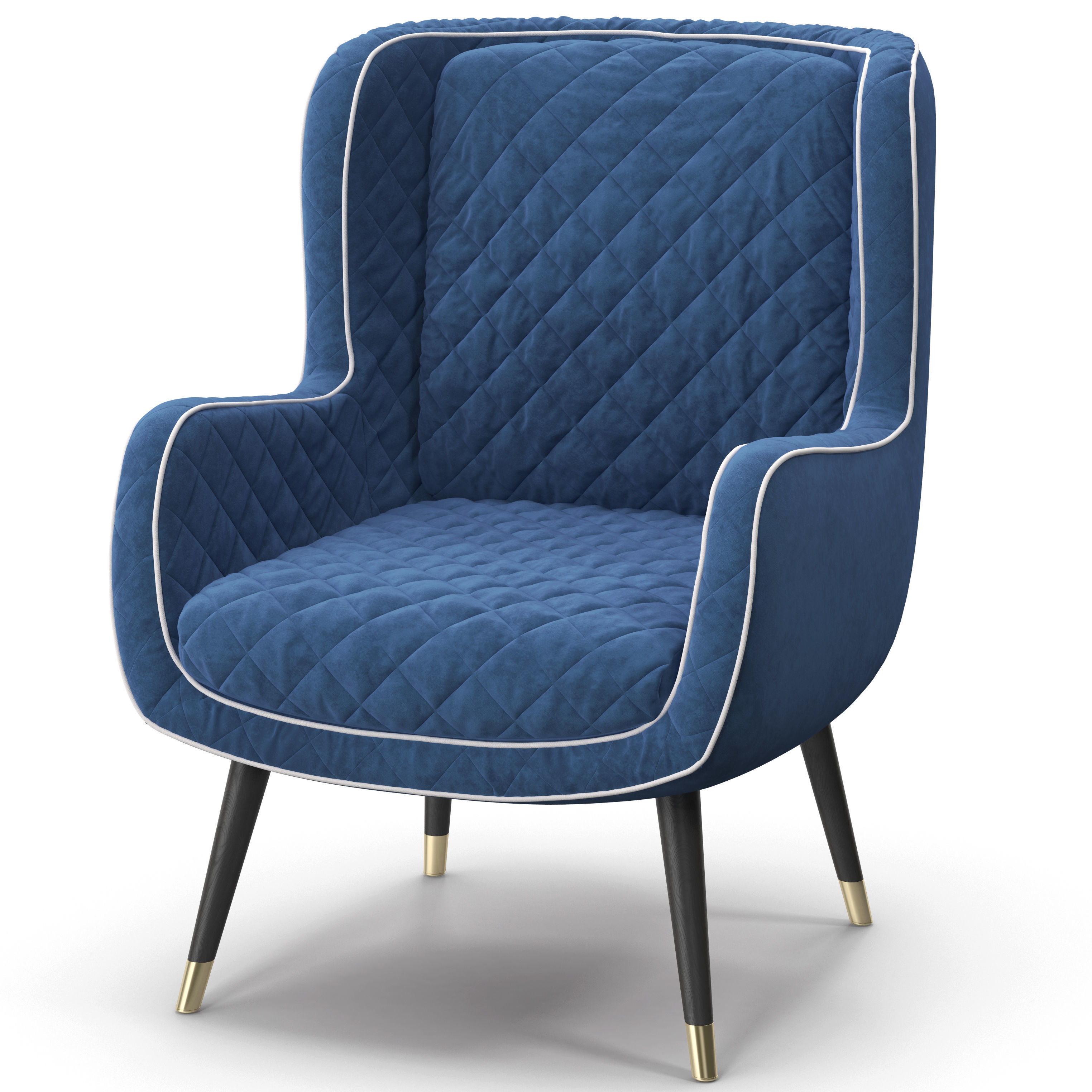 Baxter Dolly Armchair 3D model_15