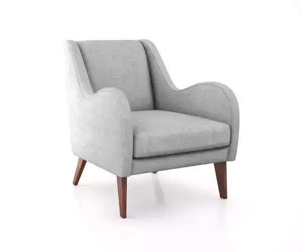 Sebastian Chair by West Elm 3D model