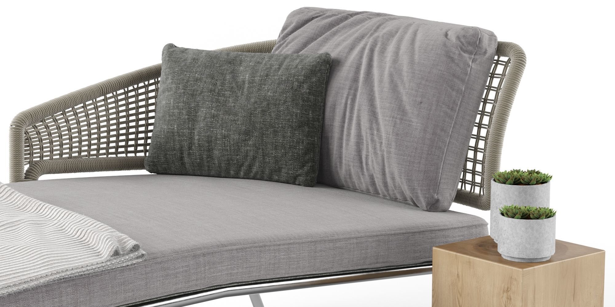 CTR MERIDIENNE daybed by tribu 3D model_1