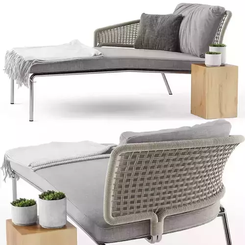 CTR MERIDIENNE daybed by tribu