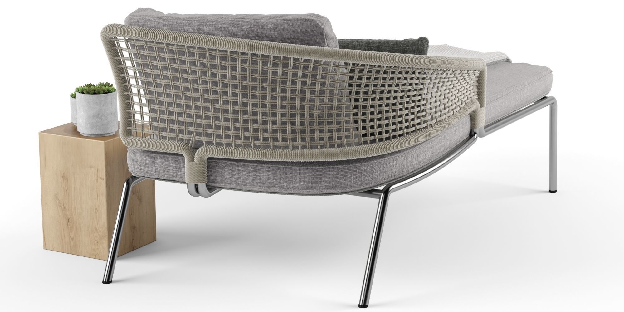 CTR MERIDIENNE daybed by tribu 3D model_2