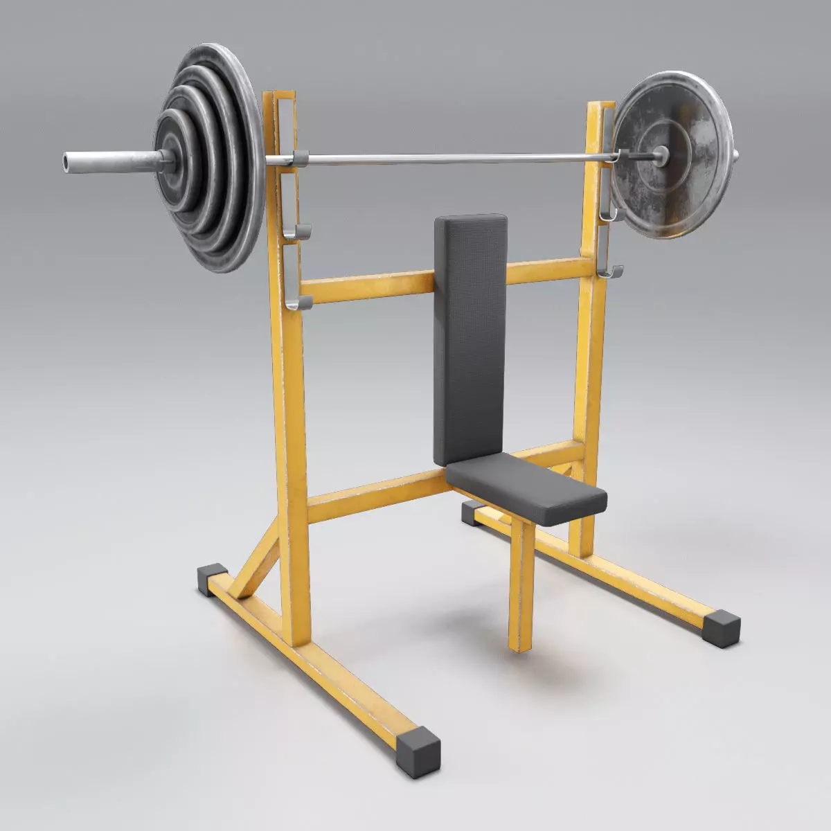 Arm Stand 3D model_0