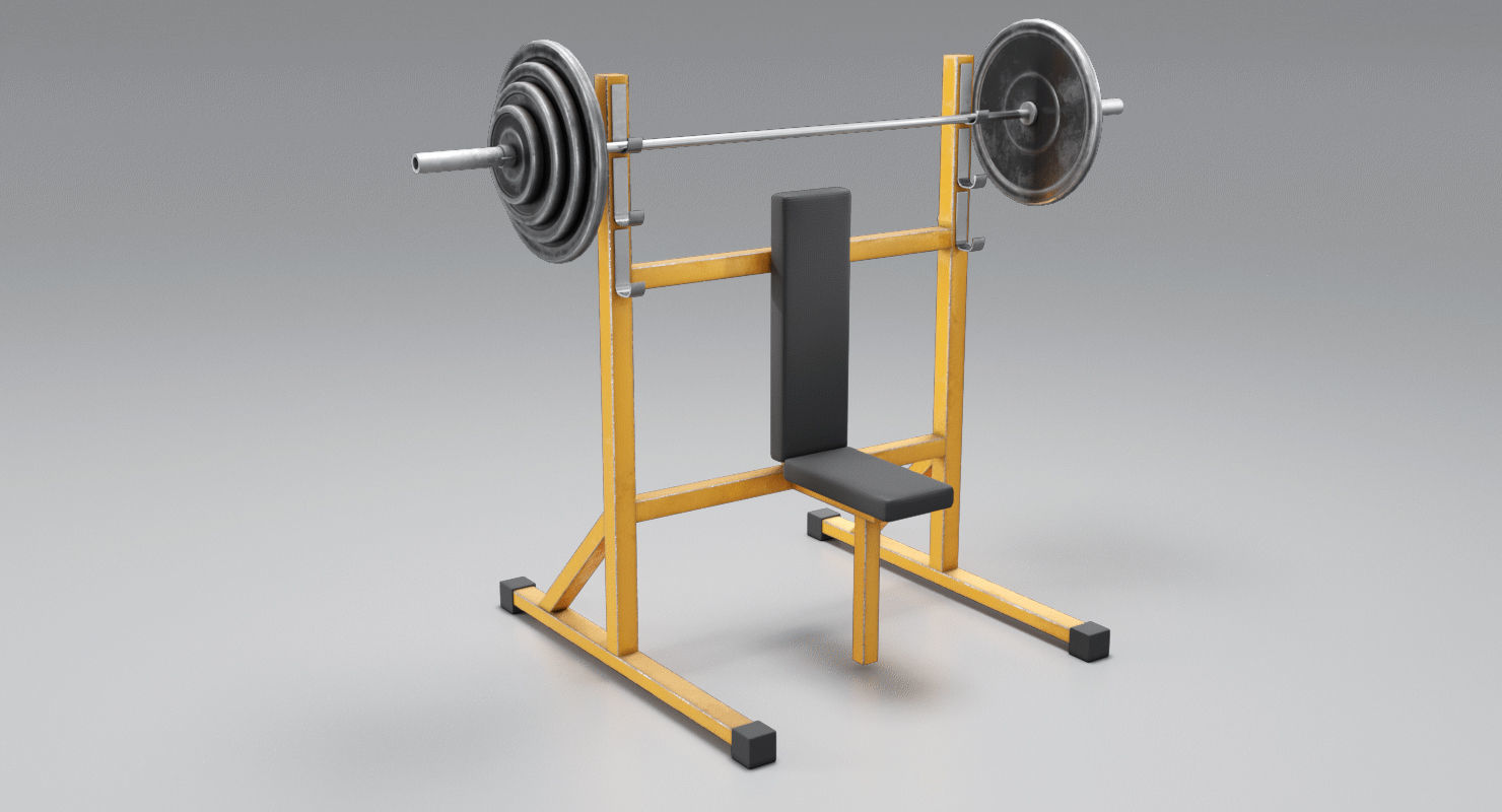 Arm Stand 3D model_2