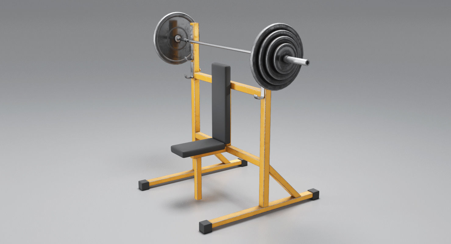 Arm Stand 3D model_4