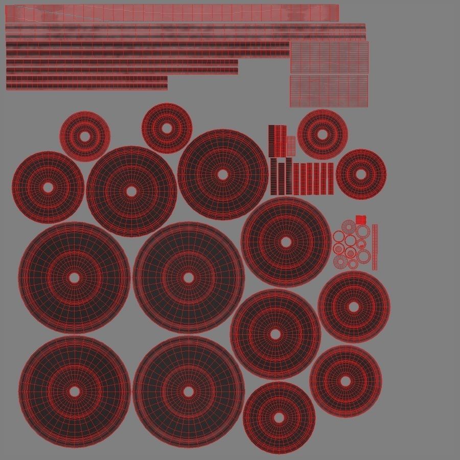 Arm Stand 3D model_12