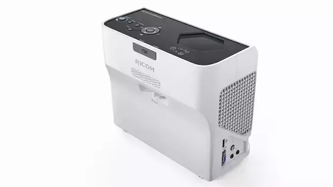 Office Video Projector Ricoh 3D model