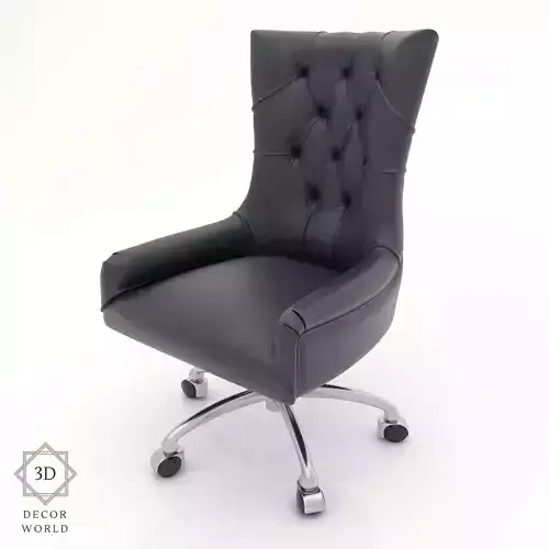 3D Modern Office Chair 5 - Itaca Rugiano model