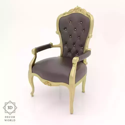 Classic Chair 10 for Interior and CNC
