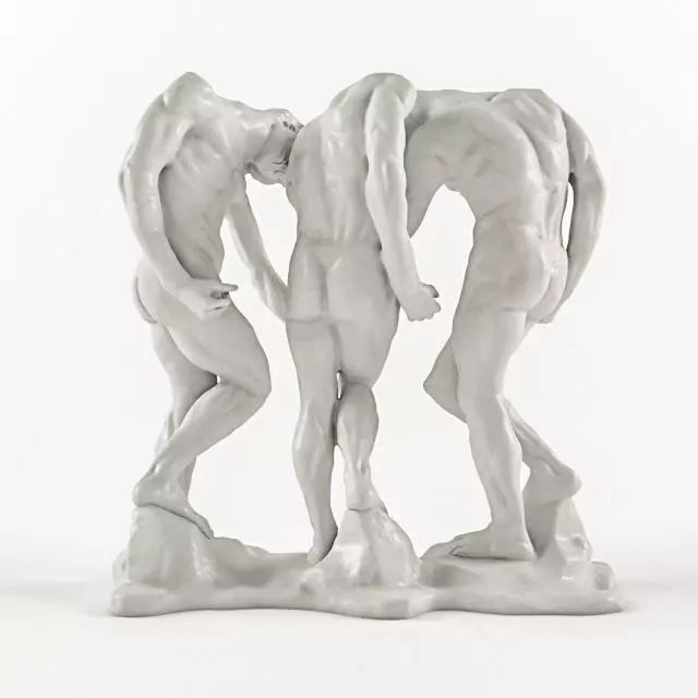 The Three Shades 3D model_2