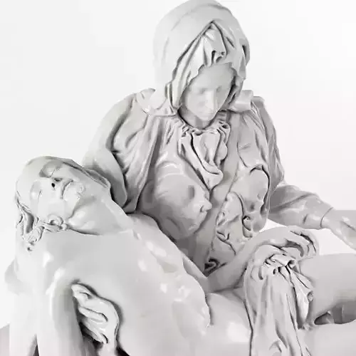 Pieta sculpture of jesus and his mother