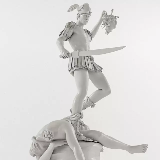 Perseus With The Head of Medusa 3D model_4