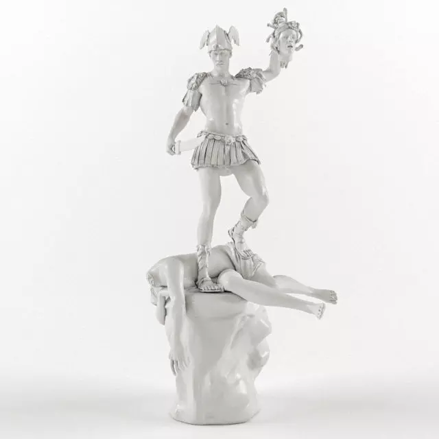 Perseus With The Head of Medusa 3D model_0