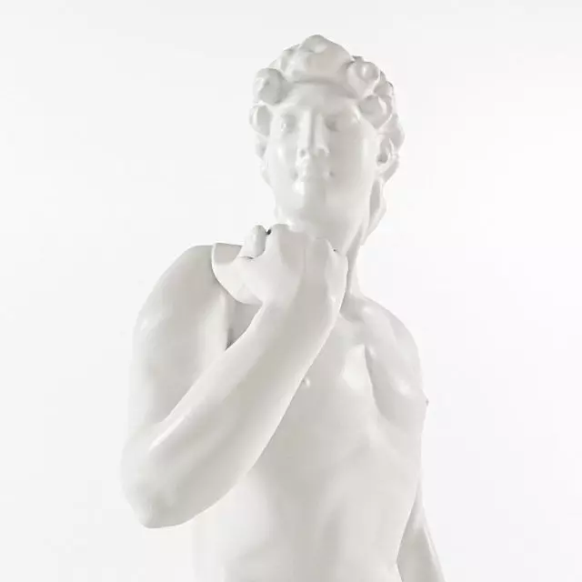 David statue of 3D model_4