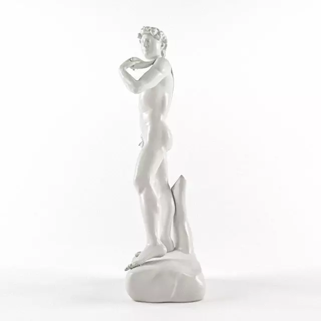 David statue of 3D model_3