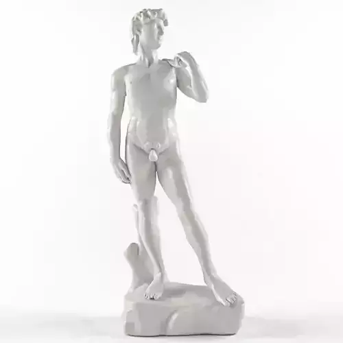 David statue of 3D model